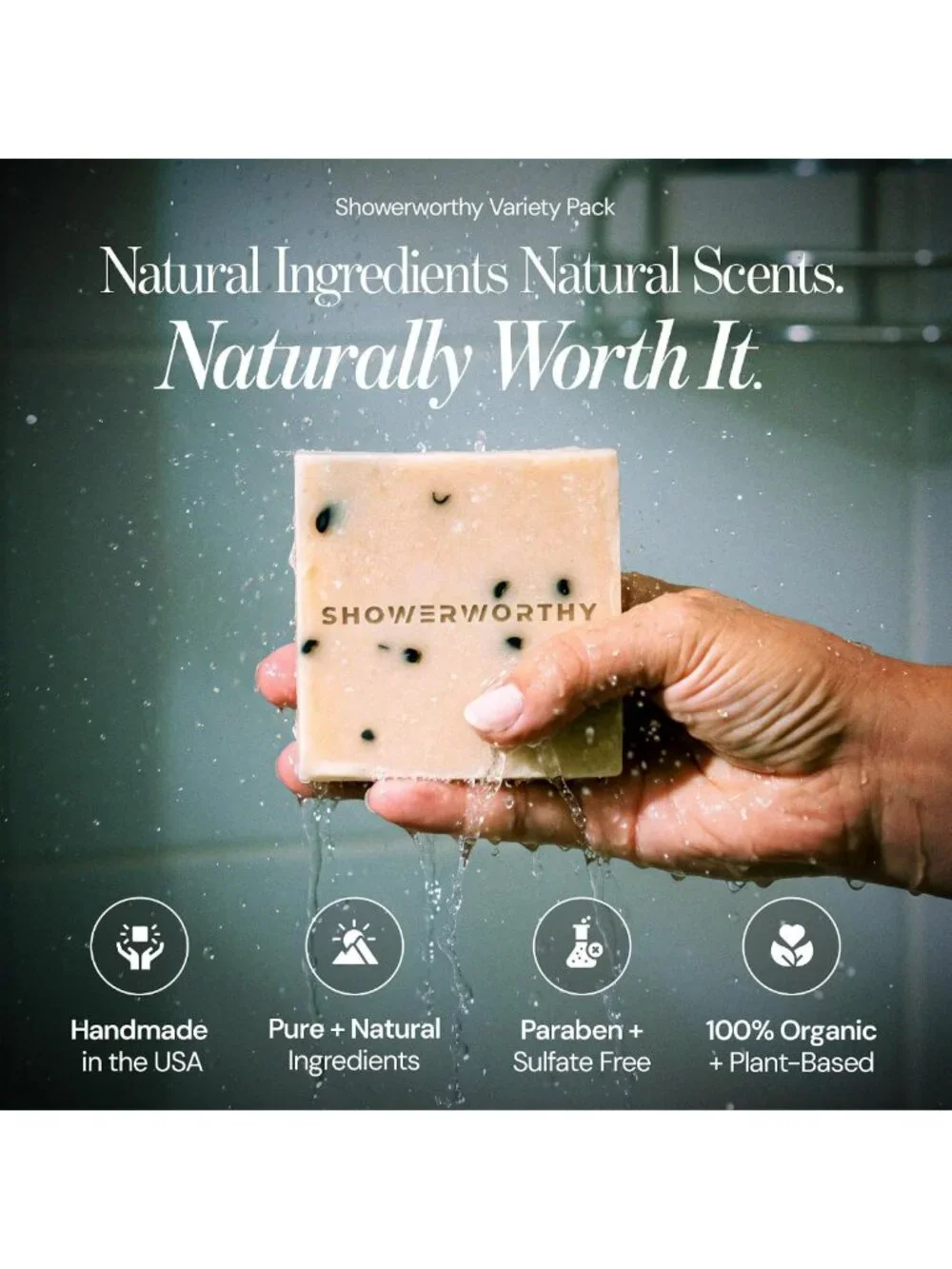 Natural Organic Bar Soap 8-Pack | Cold Process, Eco-Friendly & Moisturizing